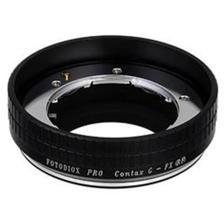 Fotodiox Pro Lens Mount Adapter - Contax G SLR Lens To Fujifilm X-Series Mirrorless Camera Body CntxG-FXRF-P